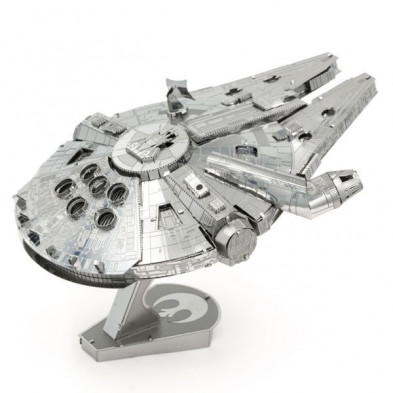 imagen 2 de millenium falcon star wars metalearth 3d puzzle