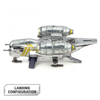 imagen 3 de razor crest the mandalorian star wars metalearth