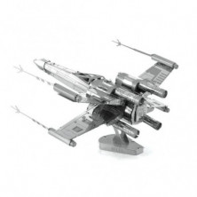 imagen 2 de nave x-wing wars metalearth deluxe puzzle 3d