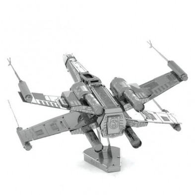 imagen 3 de nave x-wing wars metalearth deluxe puzzle 3d