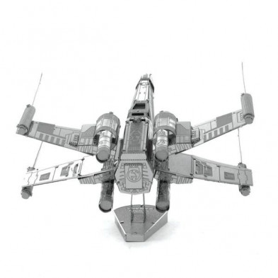 imagen 4 de nave x-wing wars metalearth deluxe puzzle 3d