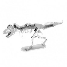 MAQUETA DINOSAURIO T REX ESQUELETO METALEARTH