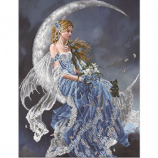Imagen cuadro wind moon - pintura con diamantes