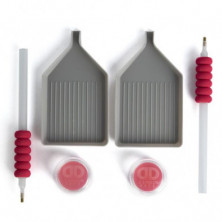 PACK ACCESORIOS PINTURA CON DIAMANTES - DIAMOND DOTZ