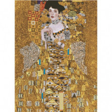 CUADRO WOMAN IN GOLD  PINTURA CON DIAMANTES