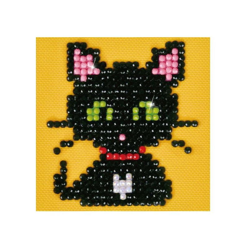 Imagen cuadro green eye sparkle - pintura con diamantes