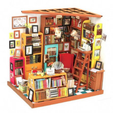 Imagen casa en miniatura sam s study room escala 1:24