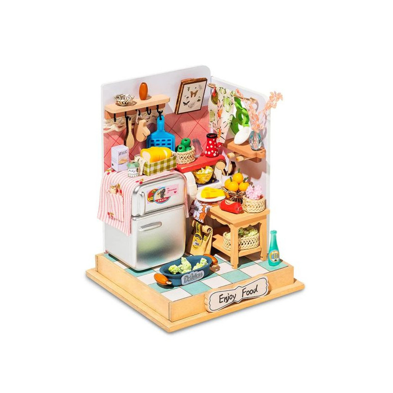 Imagen casa en miniatura cocina taste life escala 1:24