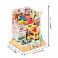 imagen 4 de casa en miniatura cocina taste life escala 1:24