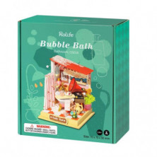 imagen 4 de casa en miniatura baño bubble bath escala 1:24