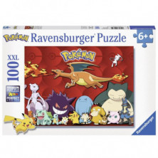 Imagen puzle pokémon xxl 100 piezas ravensburger