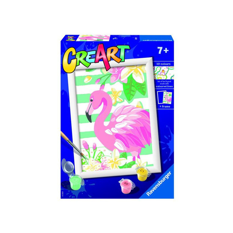 Imagen creart flamingo serie e ravensburger