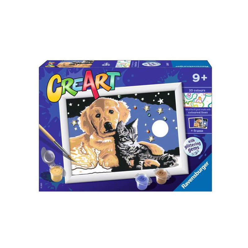 Imagen creart cielo estrellado serie e ravensburger
