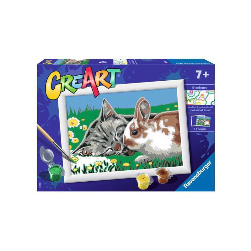 Imagen creart descanso en el prado serie e ravensburger