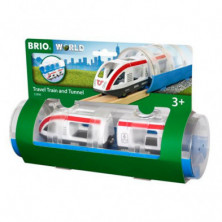 imagen 1 de tren de pasajeros con túnel brio (33890)