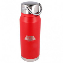 imagen 2 de botella acero inoxidable termo 505ml super mario