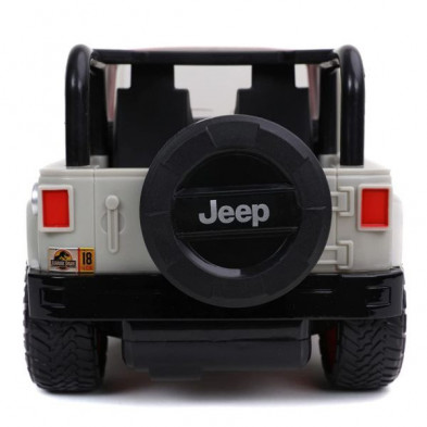 imagen 2 de coche radio control jurassic park jeep 1:16