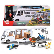 imagen 4 de set caravana camper dickie toys