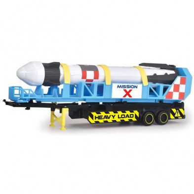 imagen 1 de camión trailer de juguete 41cm misión espacial