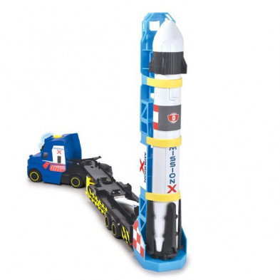 imagen 2 de camión trailer de juguete 41cm misión espacial