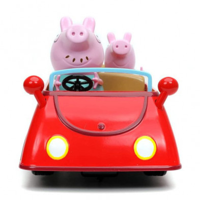 imagen 2 de coche radio control peppa pig 17cm - jada