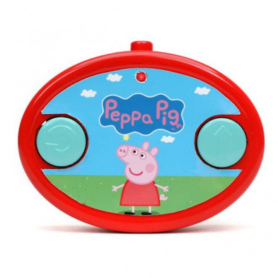 imagen 3 de coche radio control peppa pig 17cm - jada