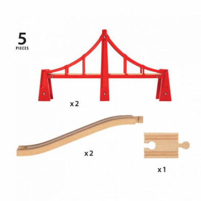 imagen 2 de puente de doble suspensión brio (33683)
