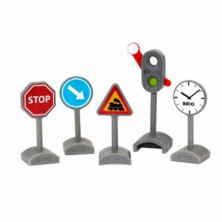 Imagen set de señales de tráfico brio (33864)