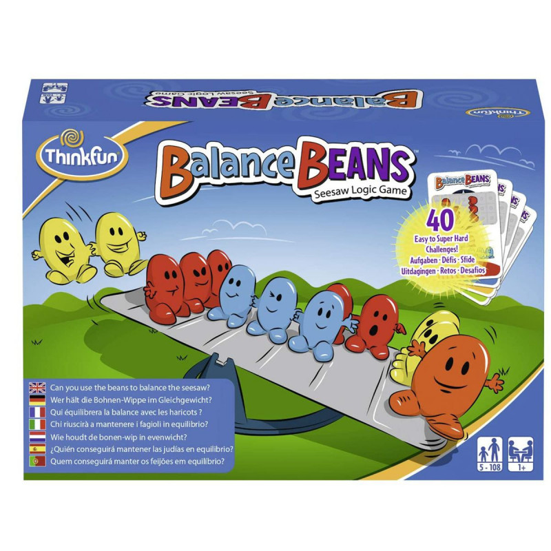 Imagen juego de habilidad balance beans thinkfun