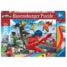 Imagen puzzle miraculous 200 piezas ravensburger