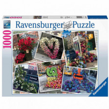 Imagen puzzle new york flower flash 1000 piezas ravensbur