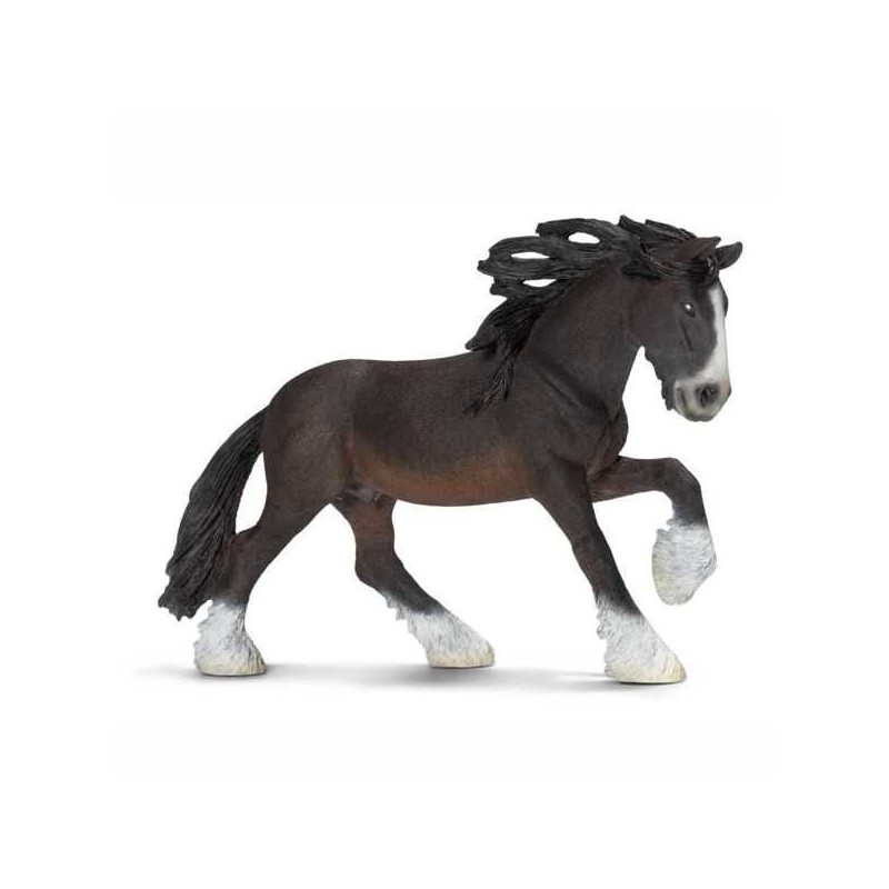 Imagen caballo semental shire 17x4x12cm