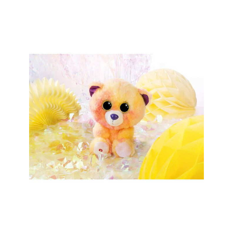 Peluche NICI GLUBSCHIS Oso Pummdi De 15 Cm – Rosa, Suave Y Abrazable, Ideal Para Coleccionar Y Regalar