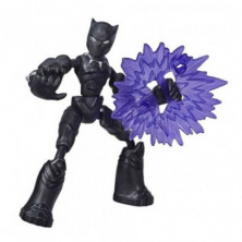 Imagen figura black panther vengadores marvel hasbro