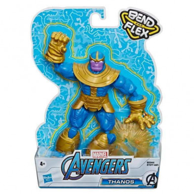 imagen 1 de figura thanos vengadores marvel hasbro