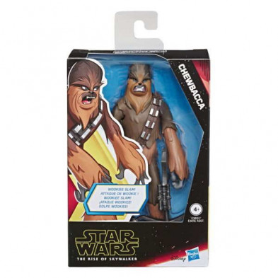 imagen 1 de figura chewbacca star wars hasbro