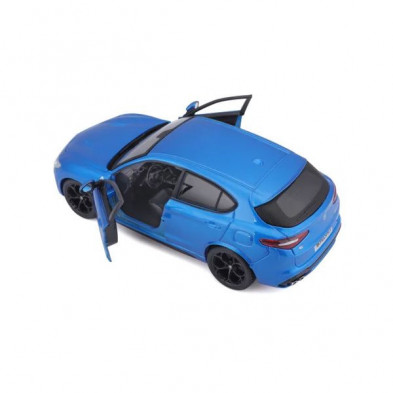 imagen 3 de coche alfa romeo stelvio 1/24 burago color azul