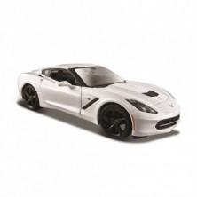 COCHE CORVETTE 2014 1/24 MAISTO COLOR BLANCO