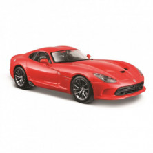 COCHE DODGE VIPER 2013 1/24 MAISTO COLOR ROJO