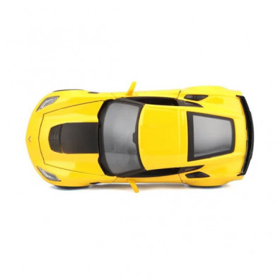 imagen 5 de coche corvette 2015 1/24 maisto color amarillo