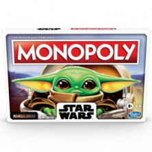 Imagen juego monopoly the mandalorian hasbro star wars