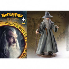 imagen 1 de figura gandalf el señor de los anillos bendyfigs