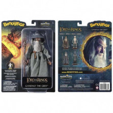 imagen 2 de figura gandalf el señor de los anillos bendyfigs