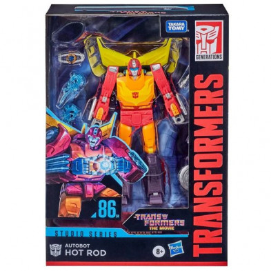 imagen 3 de figura transformers autobot hot rod hasbro