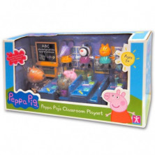 imagen 3 de playset colegio con figuras peppa pig