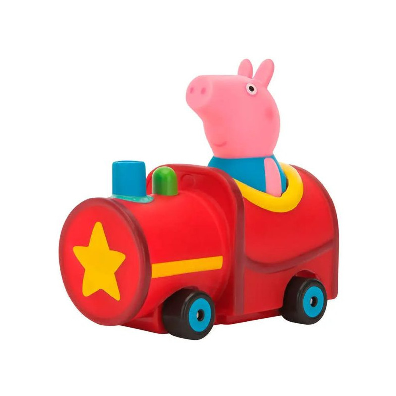 Imagen mini buggy peppa pig george en tren
