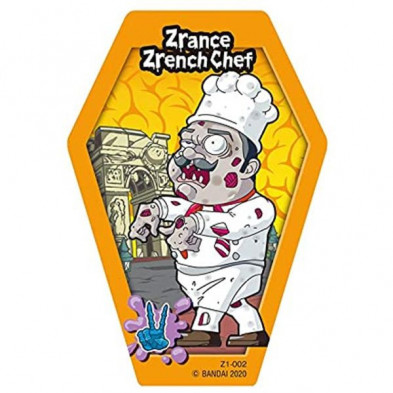 imagen 2 de world of zombies zrance chef y figura sorpresa