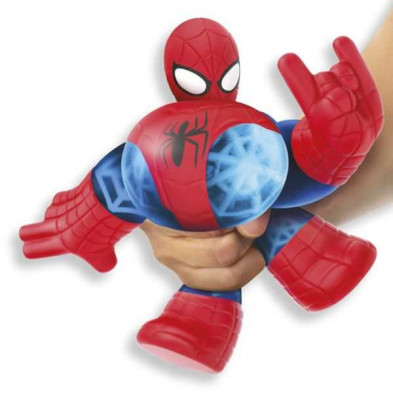 imagen 1 de figura marvel goo jit zu heroes spiderman bandai