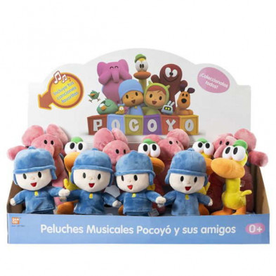 imagen 3 de peluche musical pocoyo bandai