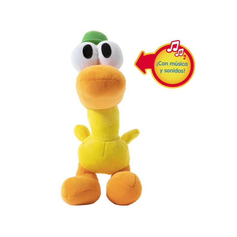 De Pocoyo Peluche Musical Pato Bailón De Pocoyó Juguete